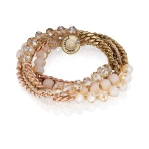Chloe & Isabel Pink Wrap Bracelet